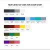 tank top color chart - IDKHow Merch