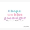 Kiss Goodnight Tapestry Official IDKHow Merch