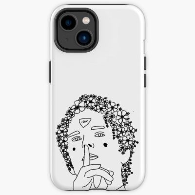 Dallon Weekes Line Art Flowers Iphone Case Official IDKHow Merch