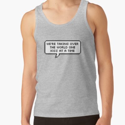 One Kiss At A Time Tank Top Official IDKHow Merch