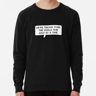 One Kiss At A Time Sweatshirt Official IDKHow Merch