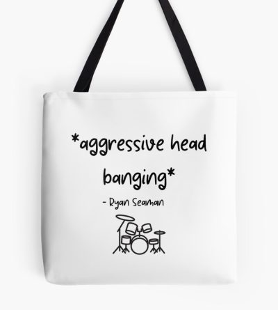 Ryan Seaman - Head Banging Tote Bag Official IDKHow Merch