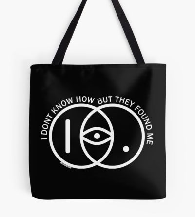 Idkhow Circle Logo White Ver. Tote Bag Official IDKHow Merch