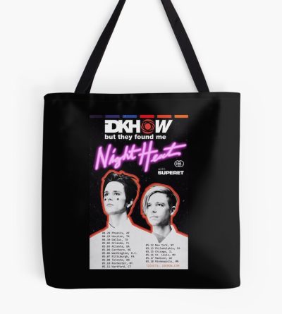 Night Heart Tour Tote Bag Official IDKHow Merch