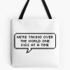 One Kiss At A Time Tote Bag Official IDKHow Merch