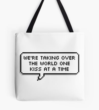 One Kiss At A Time Tote Bag Official IDKHow Merch