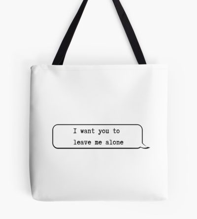 Leave Me Alone Tote Bag Official IDKHow Merch