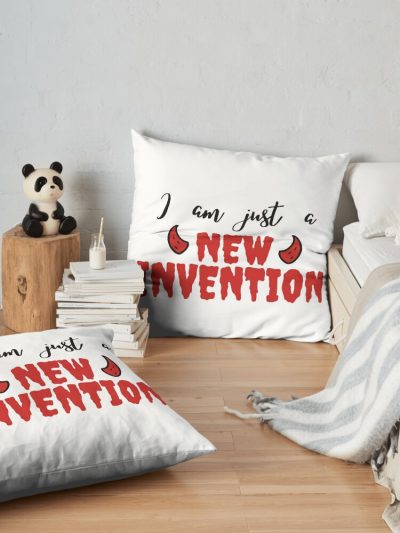 New Invention Throw Pillow Official IDKHow Merch