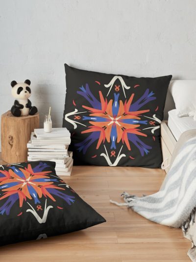 Idkhow 1981 Ep Inspired Mandala Throw Pillow Official IDKHow Merch