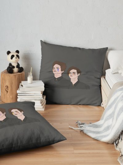 Idkhow Throw Pillow Official IDKHow Merch