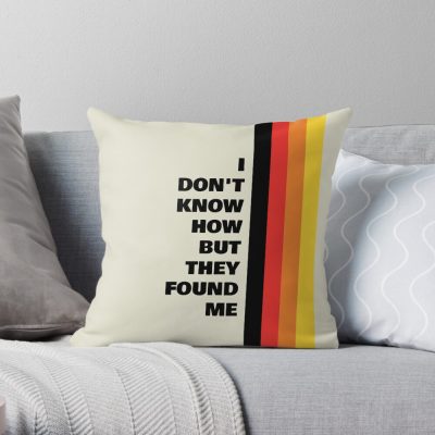 Idkhow Razzmatazz Colors Throw Pillow Official IDKHow Merch