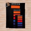 Idk How Barcode Throw Blanket Official IDKHow Merch