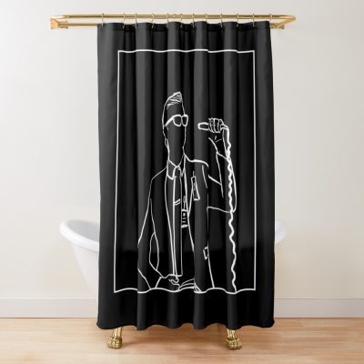 Do It All The Time Sketched Shower Curtain Official IDKHow Merch