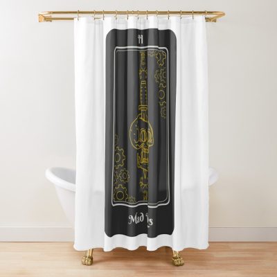 Razzmatazz Tarot - Mad Iqs Shower Curtain Official IDKHow Merch