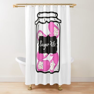 Sugar Pills Idkhow Shower Curtain Official IDKHow Merch