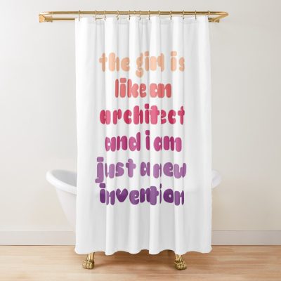 Just A New Invention Shower Curtain Official IDKHow Merch